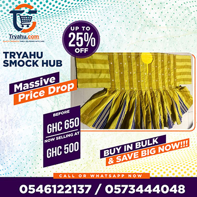 Shop Handcrafted Ghanaian Smocks | Original Batakari Tryahu